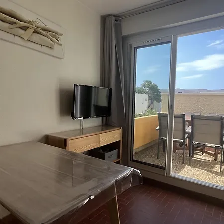 Appartement T2 Au Barcarès Avec Terrasse Et Parking, Proche Commerces - Fr-1-799-12 *