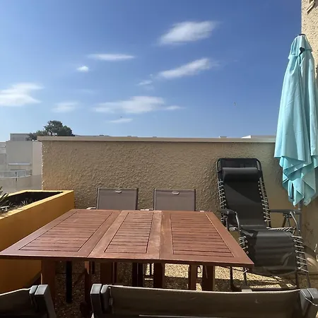 T2 Au Barcarès Avec Terrasse Et Parking, Proche Commerces - Fr-1-799-12